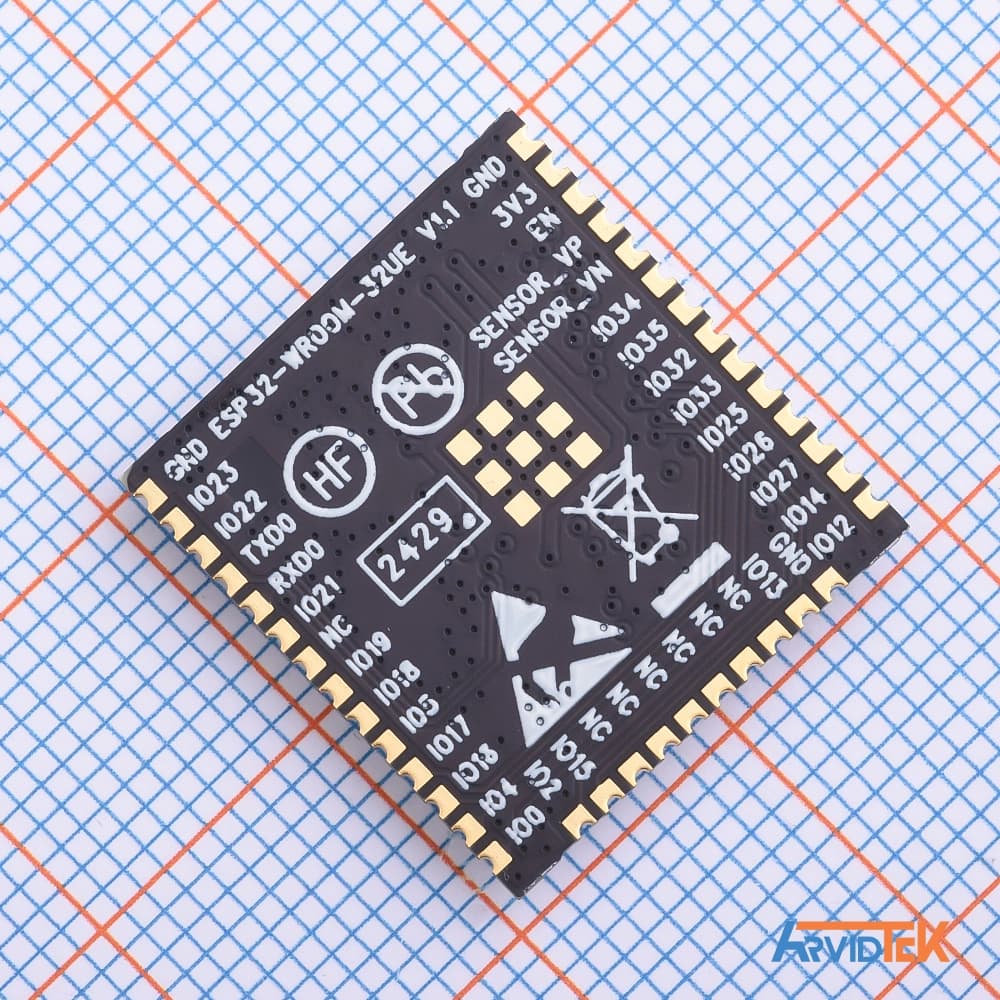 ماژول ESP32-WROOM-32UE-N16 — تصویر ۴