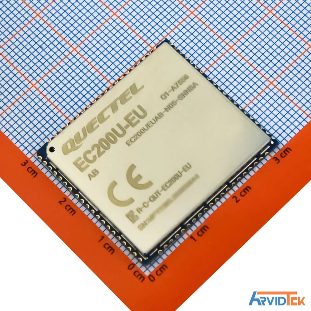 ماژول EC200U-EUAB 4G+2G CAT1 BT کویکتل — تصویر ۳