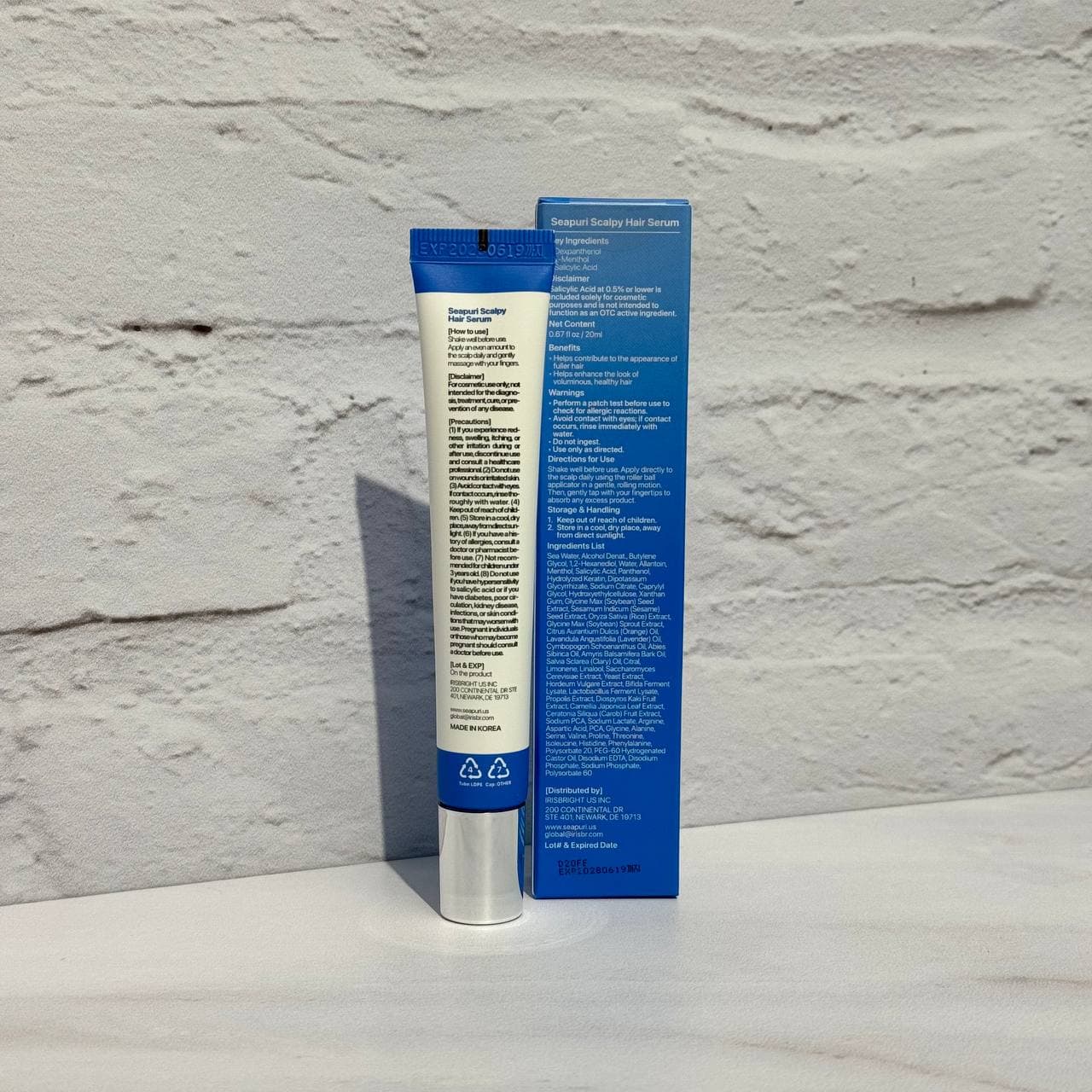 سرم ضد ریزش و تقویت کننده ریشه مو سی پوری Seapuri Scalpy Hair Serum — تصویر ۹