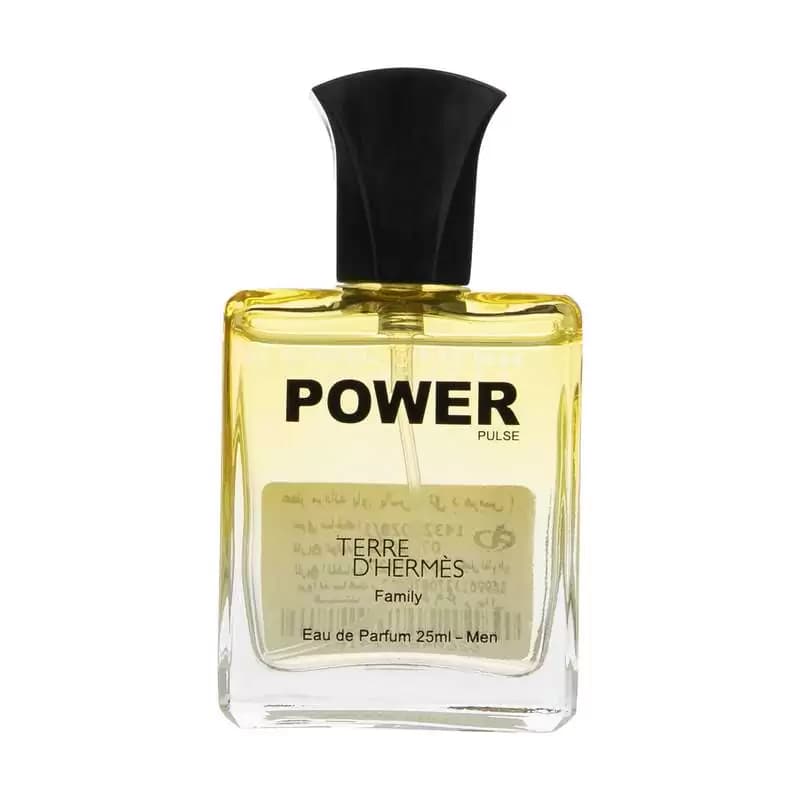 عطر جیبی مردانه پاور پالس مدل تق د هرمس حجم 25 میلی لیتر — تصویر ۴