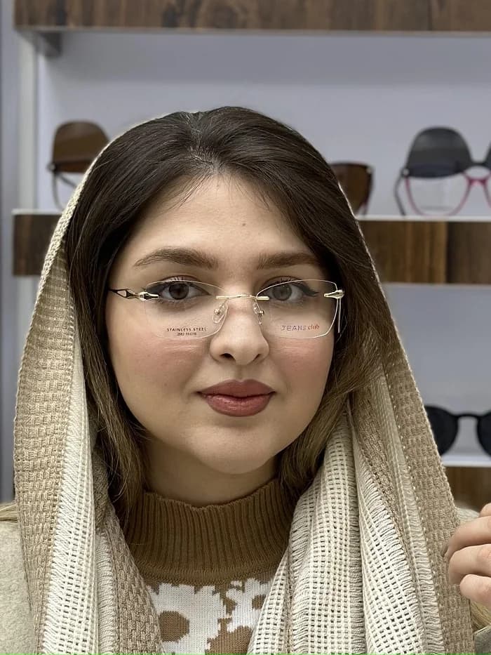عینک طبی زنانه جینز کلاب کد 2862 — تصویر ۲