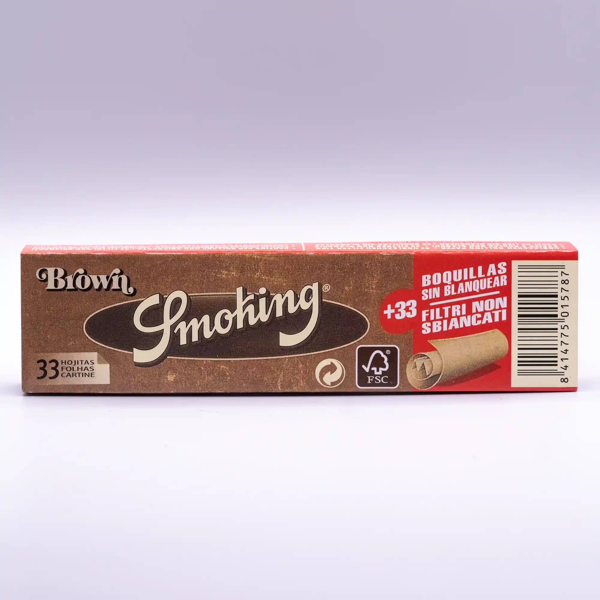 پیپر فیله دار Smoking قهوه ای High Copy (کاغذ قهوه ای)