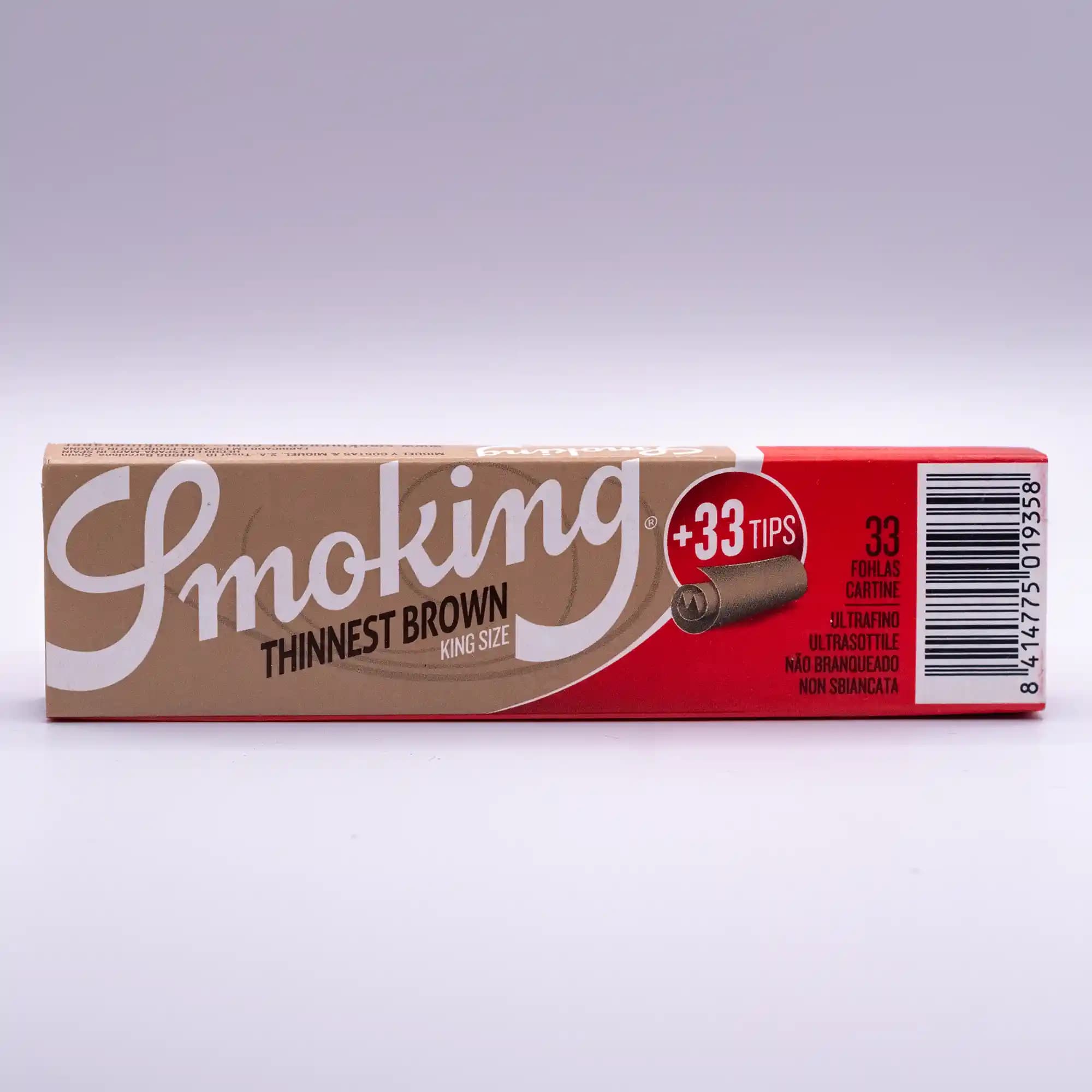 پیپر فیله دار Smoking بسیار نازک Original (کاغذ قهوه ای) — تصویر ۲