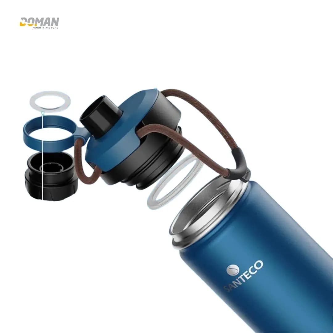 قمقمه کوهنوردی گرم و سرد سانتکو مدل اسپرتس باتل 710ml کد SK710ML — تصویر ۷