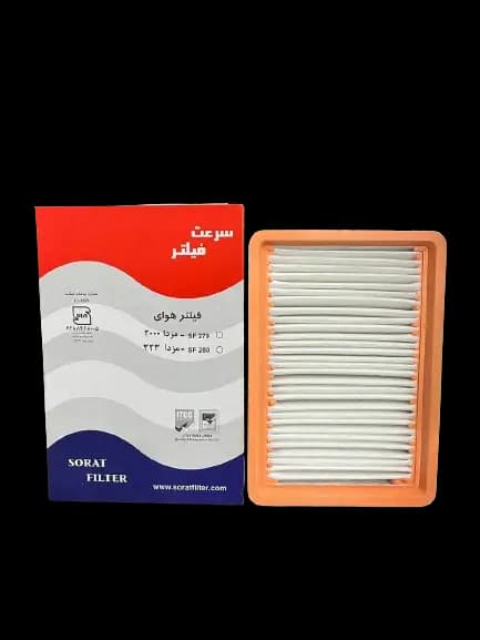 فیلتر هوا مزدا 2000 انژکتوری نمدی قاب دار سرعت