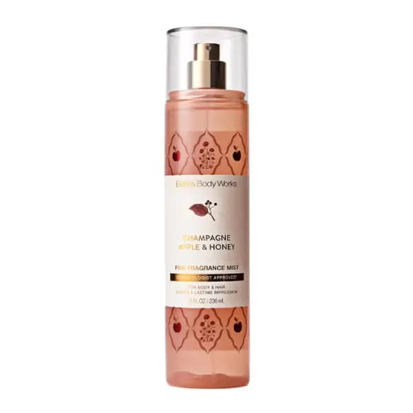 بادی اسپلش زنانه بث اند بادی ورکز شامپاین اپل اند هانی Bath & Body Works Champagne Apple & Honey Fine Fragrance Mist — تصویر ۶