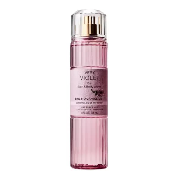 بادی اسپلش زنانه بث اند بادی ورکز وری وایولت Bath & Body Works Very Violet Fine Fragrance Mist