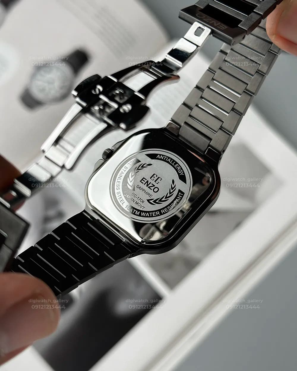 ساعت اورجینال برند انزو مدل ENZO EC1706-DDG — تصویر ۱۱