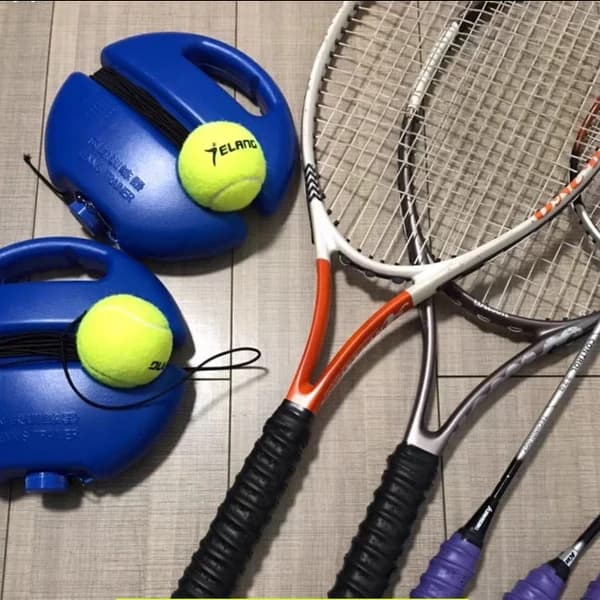 گجت ریباند تمرین تنیس مدل Tennis Trainer/توپ بازگشتی تنیس/ تنیس همراه/ تنیس انفرادی — تصویر ۵