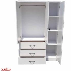 کمد لباس کد CL07 با جنس ملامینه — تصویر ۲