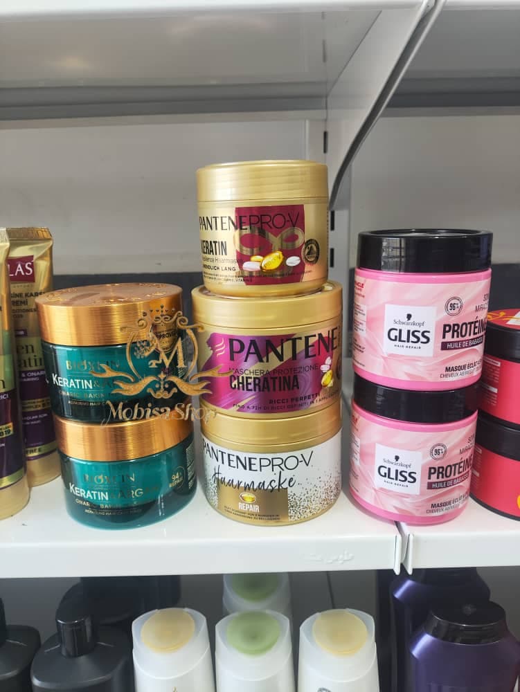 ماسک مو تیوپی پنتن pantene حجم 500 میل cheratina — تصویر ۴