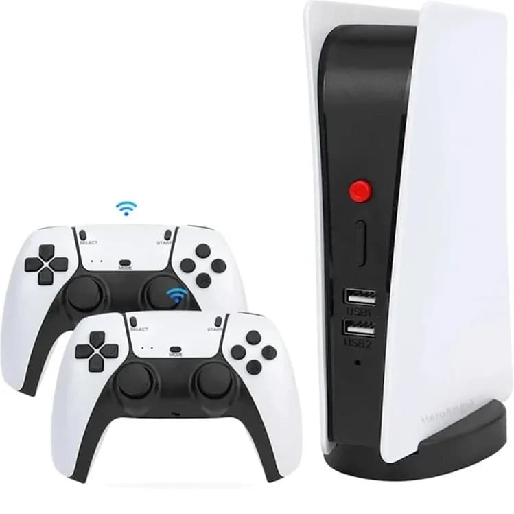 کنسول بازی کلاسیک 4K مدل PS5 با دسته بازی بی سیم — تصویر ۷