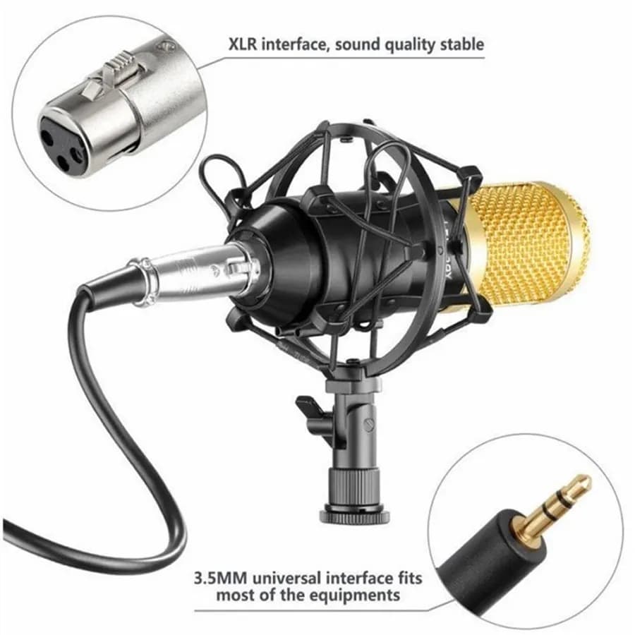 کیت میکروفن استودیویی BM-800 — تصویر ۱۰