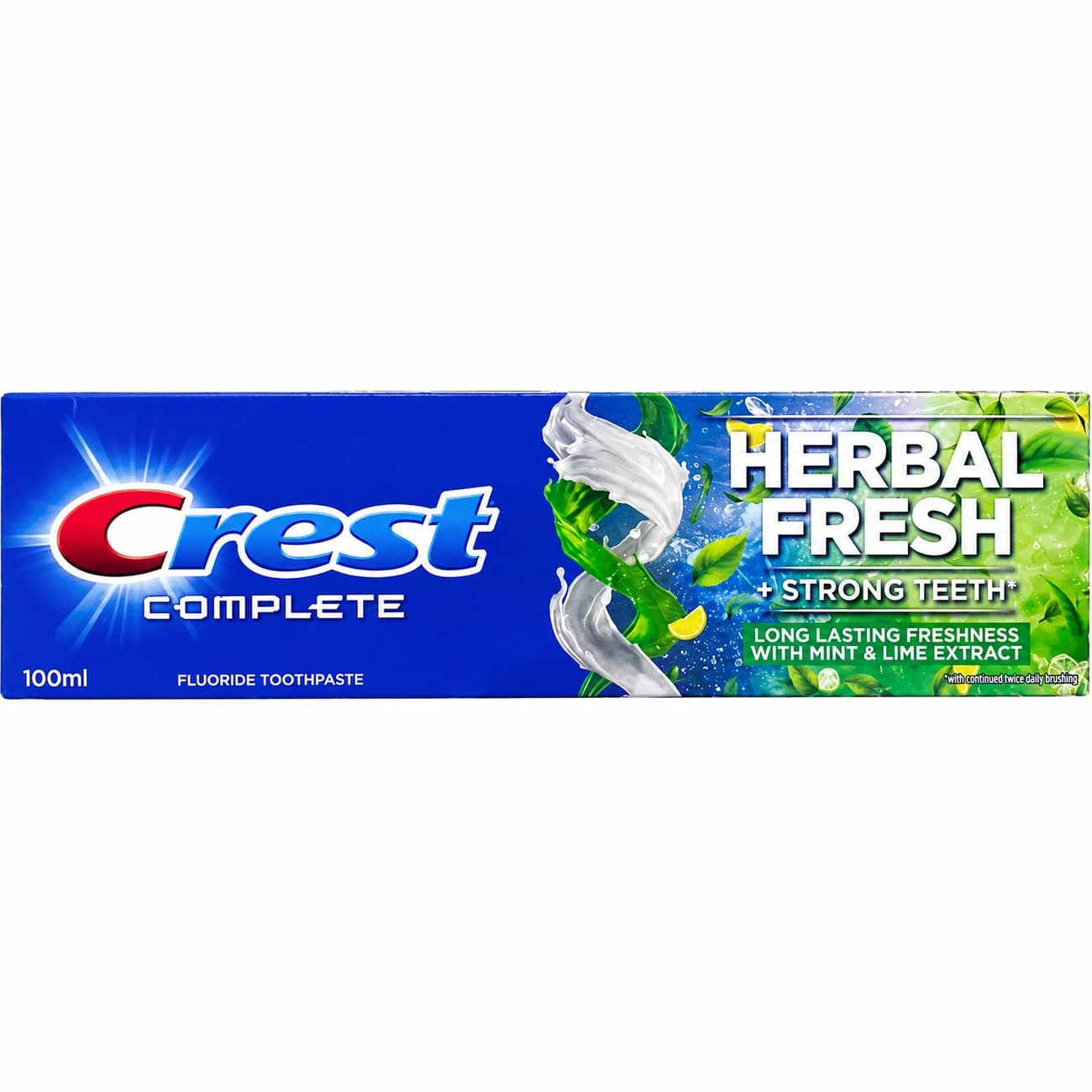 خمیر دندان نعنایی کرست حاوی دهانشویه مدل herbal fresh — تصویر ۷
