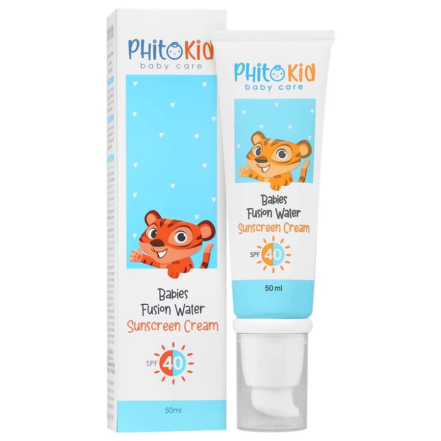 کرم ضد آفتاب فیوژن واتر کودک SPF 40 فیتوکید | 50 میلی لیتر — تصویر ۲