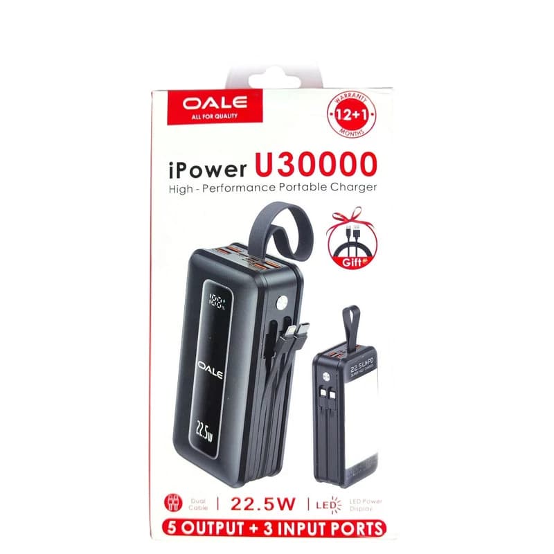 پاوربانک 30000 برند OALE — تصویر ۶