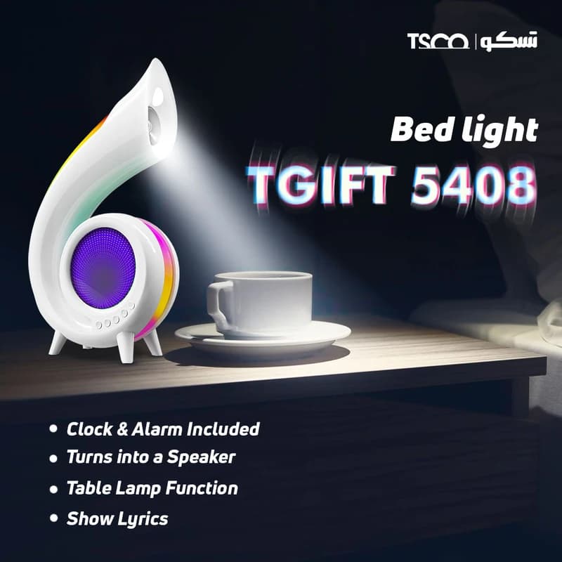 اسپیکر بلوتوثی چندکاره تسکو مدل TGIFT5408 — تصویر ۱۰