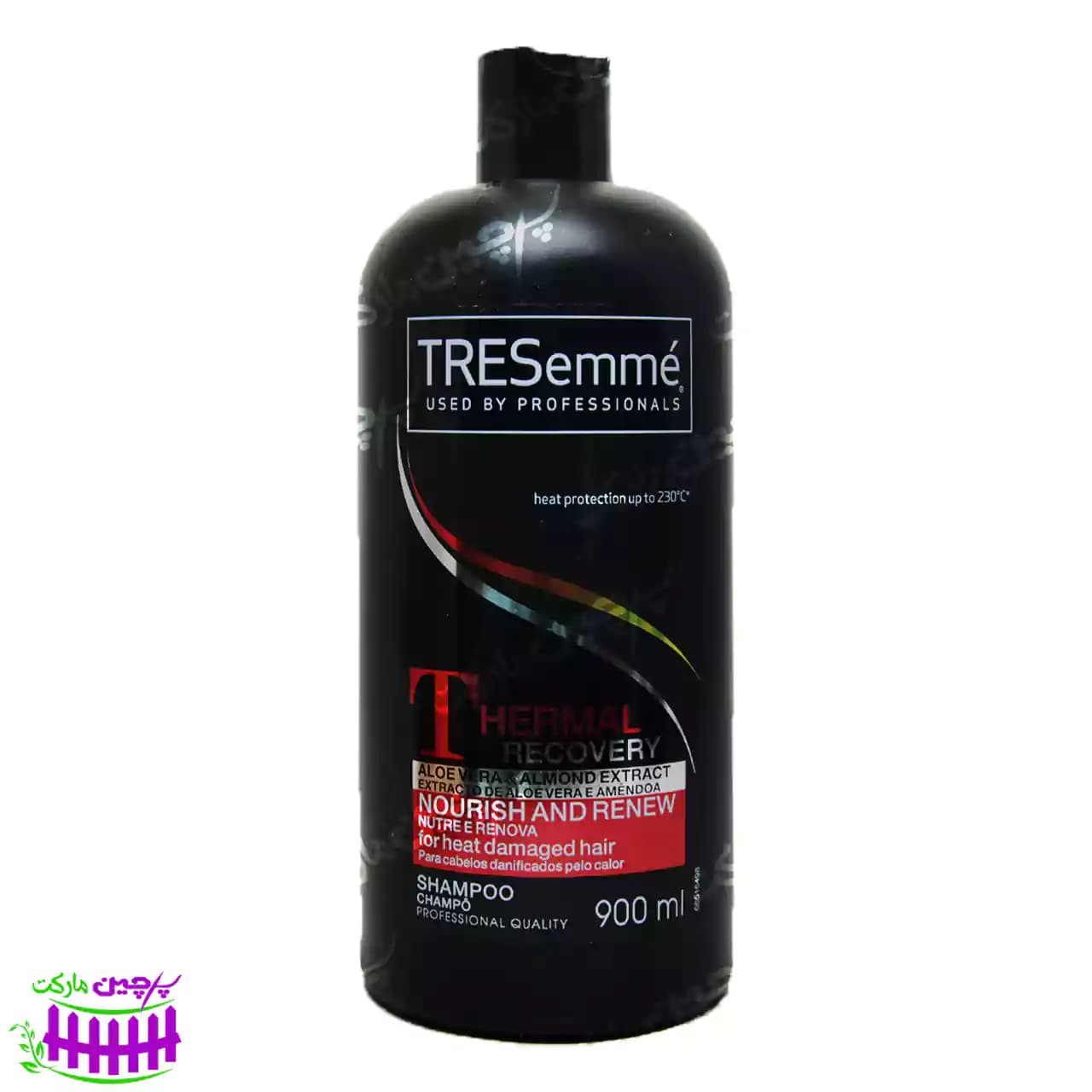 شامپو ترزمه مخصوص موی آسیب دیده با آلوورا و بادام 900 میل (tresemme) — تصویر ۲