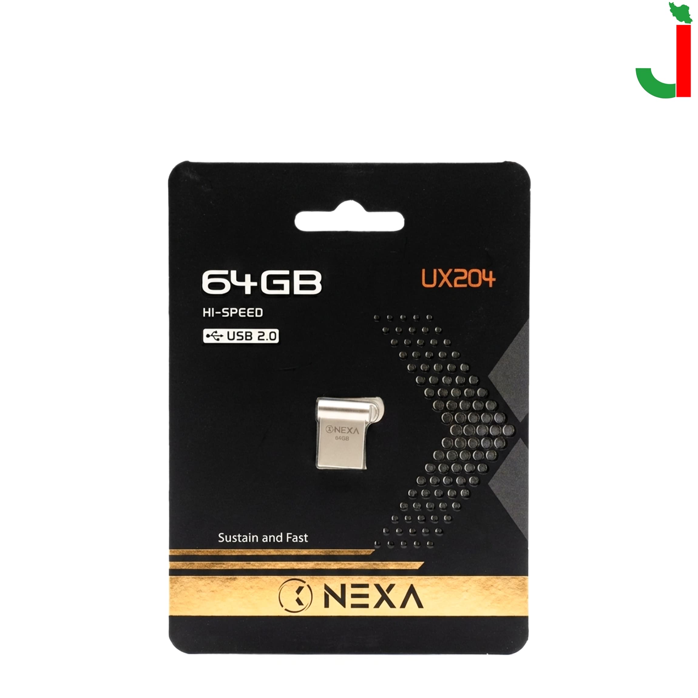 فلش مموری نکسا مدل UX204 ظرفیت 64 گیگابایت USB2.0 — تصویر ۷