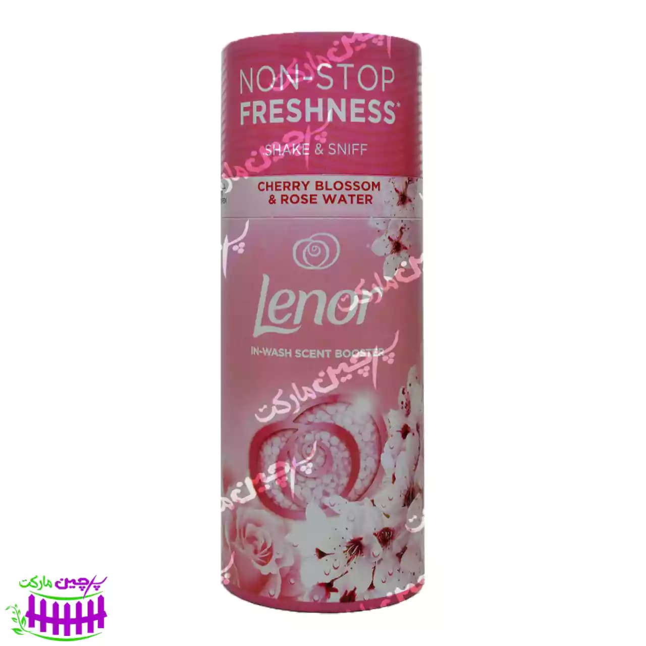 خوشبو کننده لباس لنور عطر شکوفه گیلاس و گل رز 175 گرم – lenor