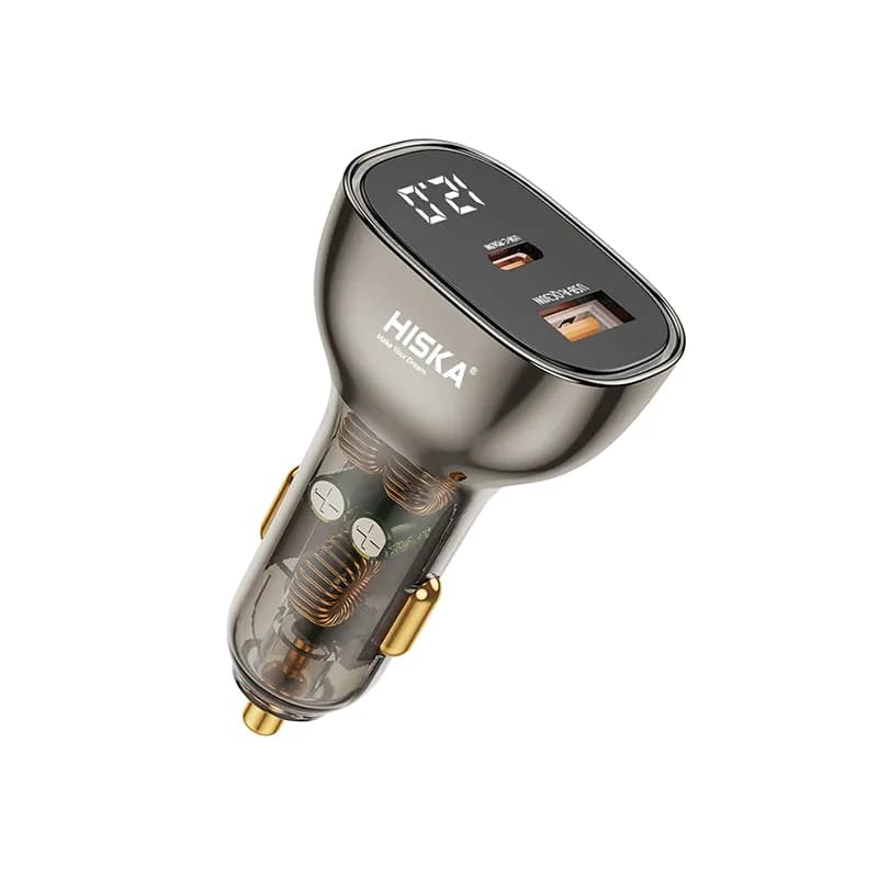 شارژر فندکی 95 وات فست شارژ هیسکا مدل HCC-326 — تصویر ۹