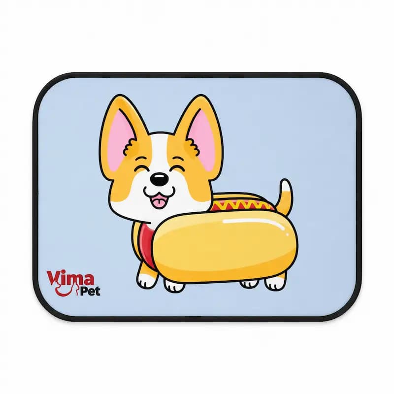 مت آب و غذای سگ و گربه Vima Pet سایز ۶۵×۴۷ — تصویر ۲