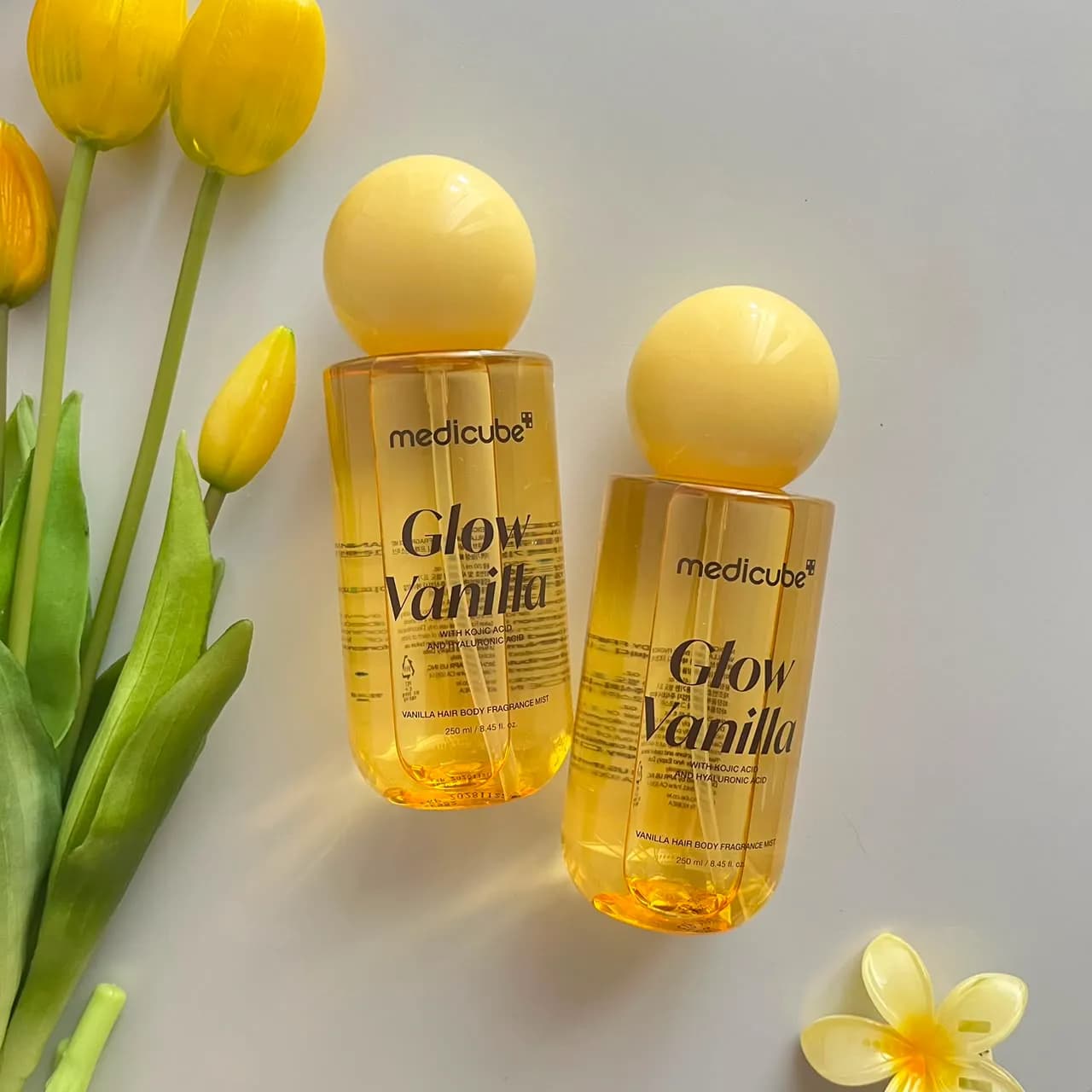 میست خوشبو کننده و آبرسان مو و بدن وانیل مدی کیوب | Medicube Glow Vanilla — تصویر ۷