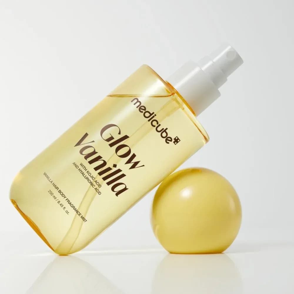 میست خوشبو کننده و آبرسان مو و بدن وانیل مدی کیوب | Medicube Glow Vanilla — تصویر ۶