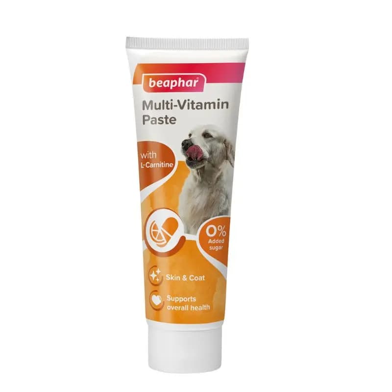 خمیر مولتی ویتامین سگ بیفار 100 گرم | Beaphar Multi Vitamin Paste — تصویر ۲