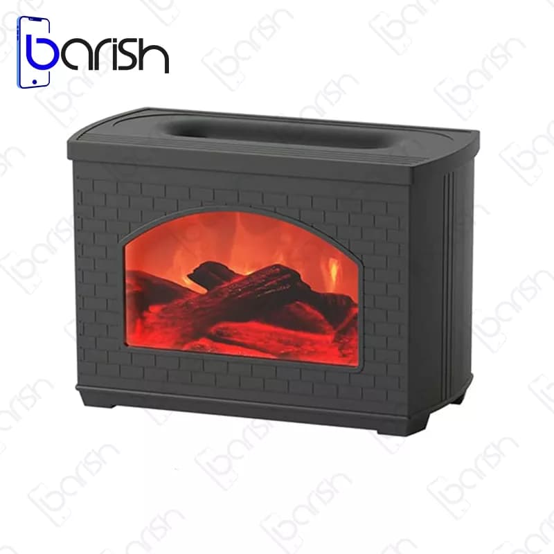 دستگاه بخور آروماتراپی طرح شومینه مدل LT-9058 — تصویر ۵