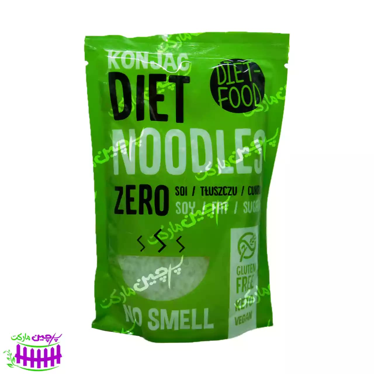 نودل رژیمی شیراتاکی گلوتن و کتوژنیک270 گرم – dietfood — تصویر ۲
