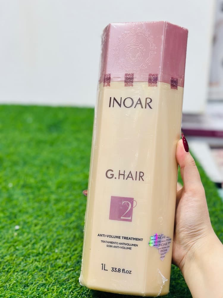 کراتین مو اینوار جی هیر Inoar Ghair وزن 1000 میلی لیتر — تصویر ۷