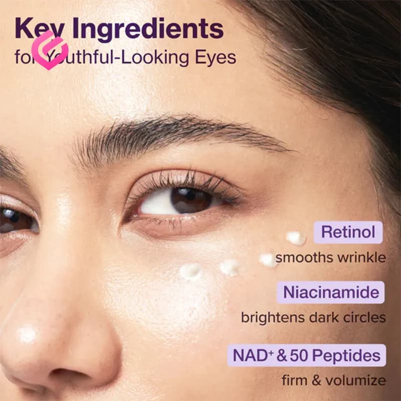 سرم دور چشم ترمیمکننده و لیفتینگ نامبوزین 9 – Numbuzin No.9+ NAD+ Retinol Eye Serum — تصویر ۴