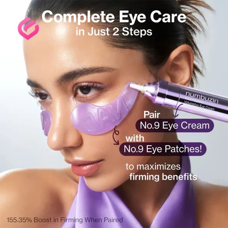 سرم دور چشم ترمیمکننده و لیفتینگ نامبوزین 9 – Numbuzin No.9+ NAD+ Retinol Eye Serum — تصویر ۳
