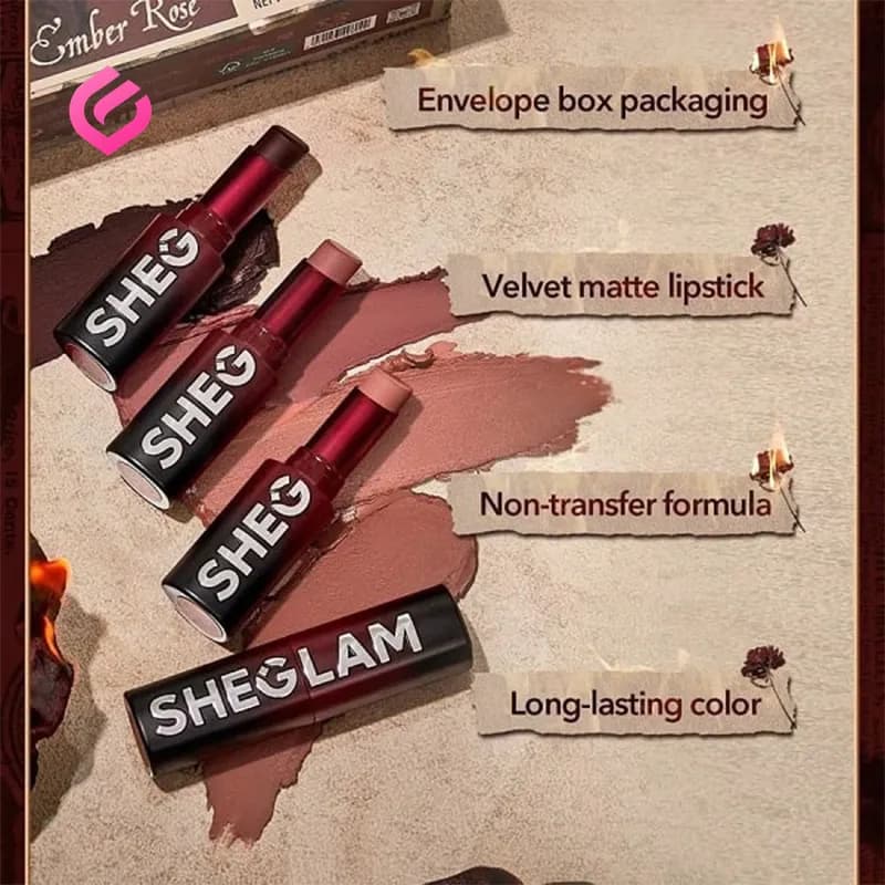 ست رژلب امبر رز Ember Rose — تصویر ۸