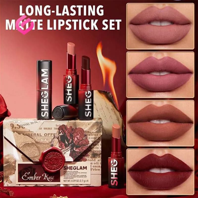 ست رژلب امبر رز Ember Rose — تصویر ۷