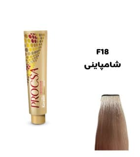 رنگ مو پروکسا F18