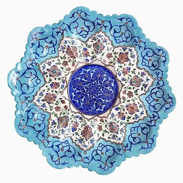 کاسه بشقاب میناکاری شده 16 سانتی — تصویر ۴