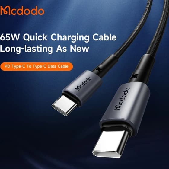 کابل تایپ سی به تایپ سی مکدودو Mcdodo مدل 313 — تصویر ۸