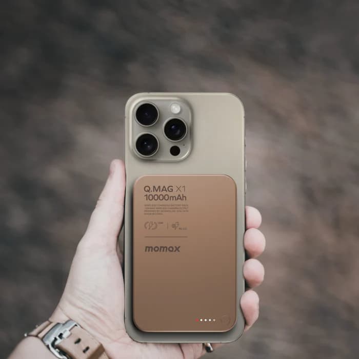 پاوربانک مگ سیف MOMAX مدل IP117A ظرفیت 10000 میلی آمپر — تصویر ۸