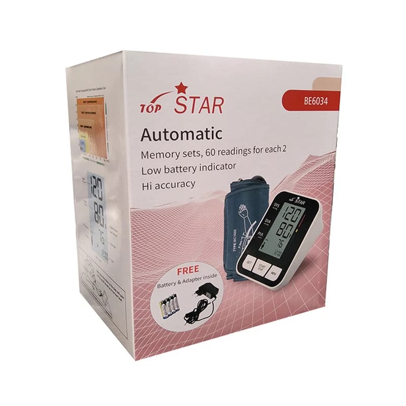 فشارسنج بازویی دیجیتال سخنگو استار مدل BE-6034 — تصویر ۵
