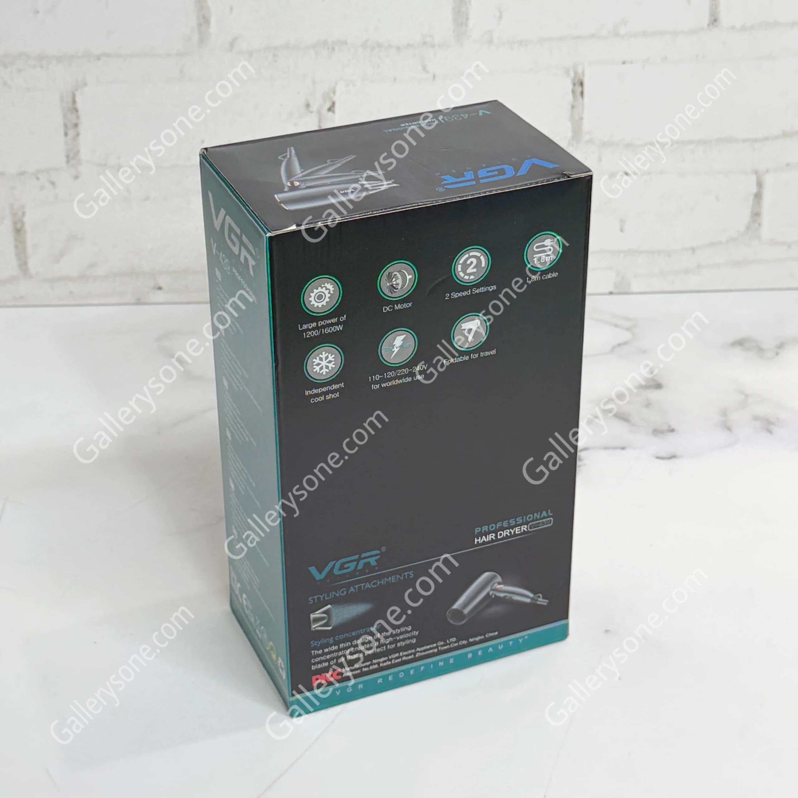 سشوار مسافرتی وی جی آر V-439 | تاشو و دو ولتاژ — تصویر ۱۲