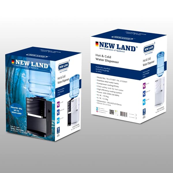 آبسردکن رومیزی نیولند NEWLAND NL-2733BT — تصویر ۳