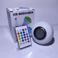 لامپ هوشمند و اسپیکر بلوتوثی مدل led music blub کد HB-61 — تصویر ۹