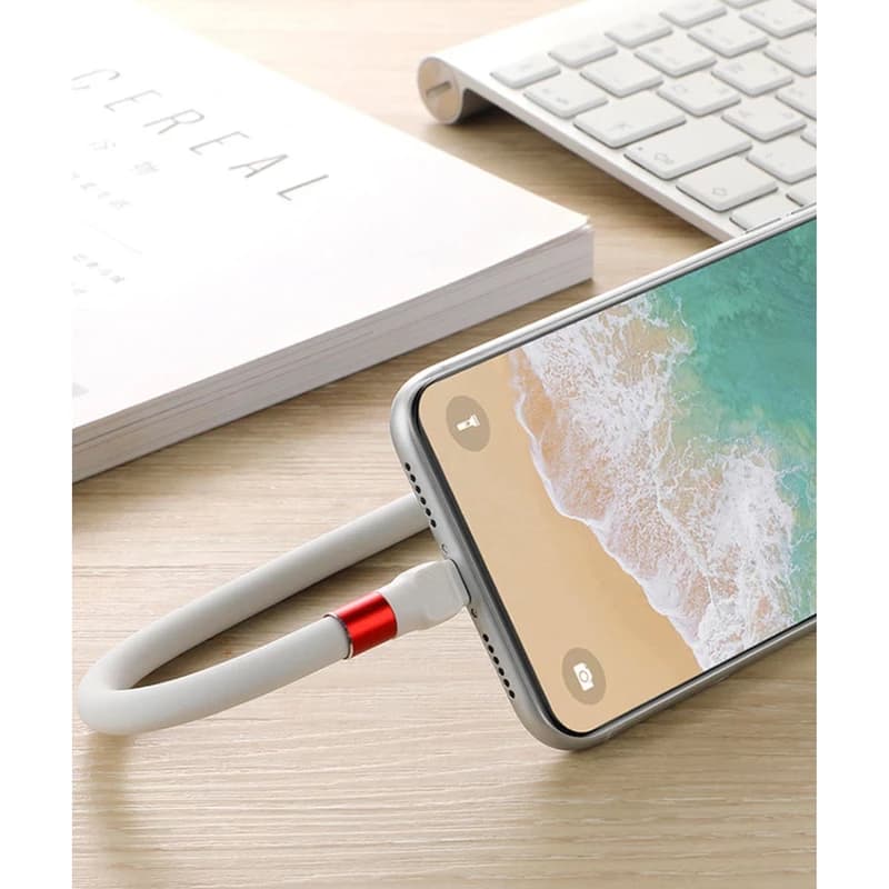 کابل تبدیل USB به لایتنینگ مدل holder-1 طول 1.2 متر — تصویر ۵