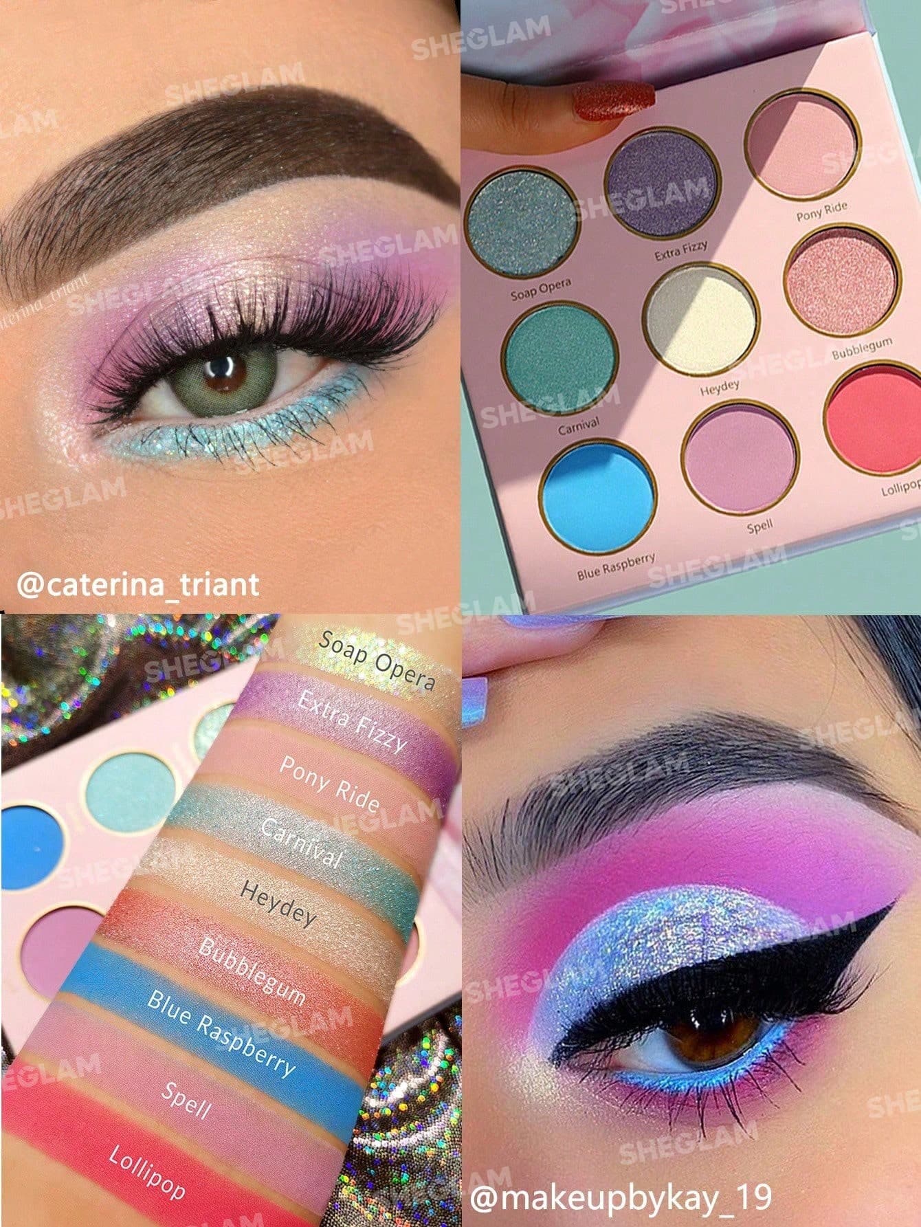 پالت سایه شیگلم مدل : Cloud Nine Palette — تصویر ۹