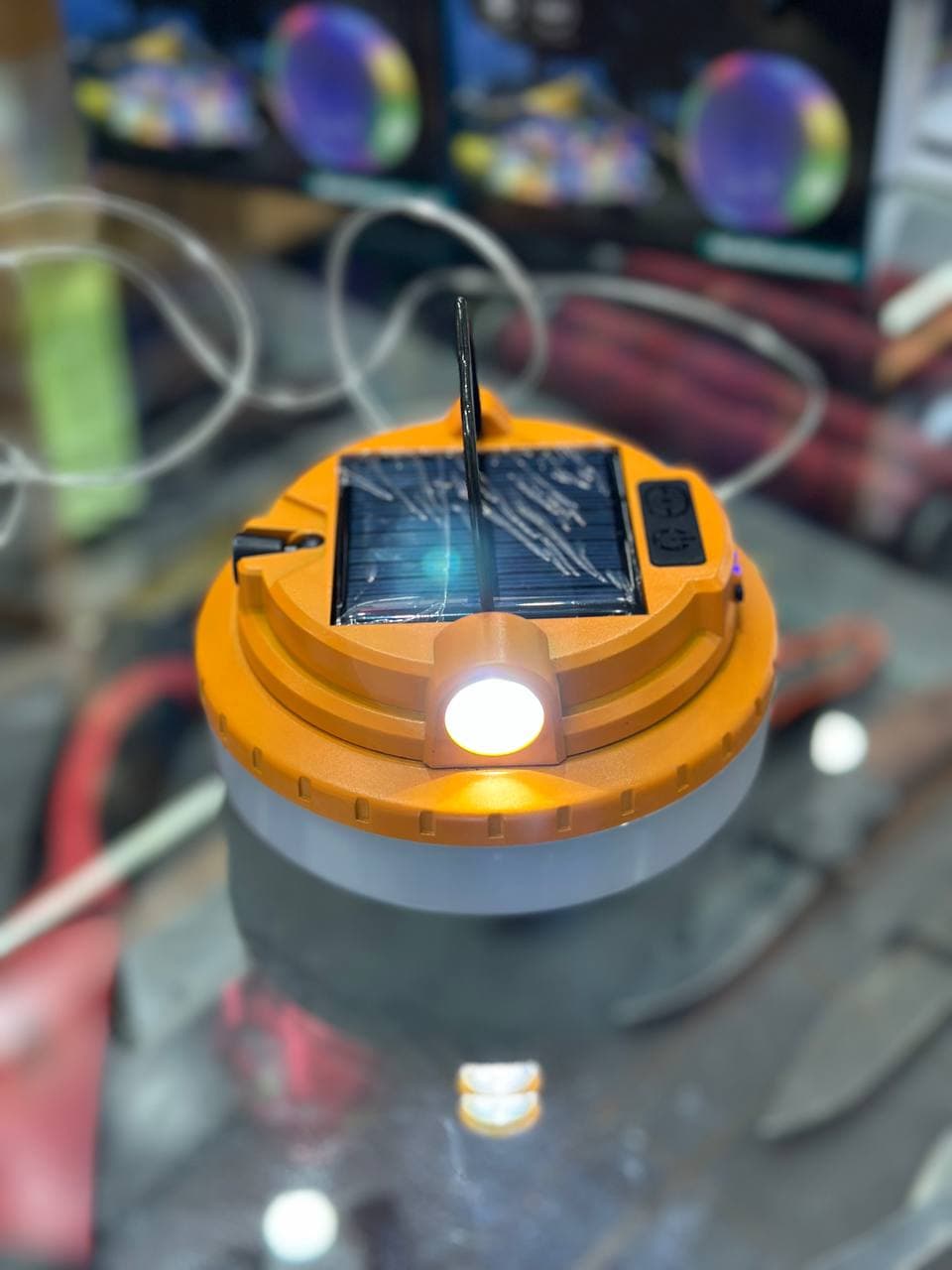 ریسه رنگی خورشیدی STRING LIGHTS HOP-8806 — تصویر ۴