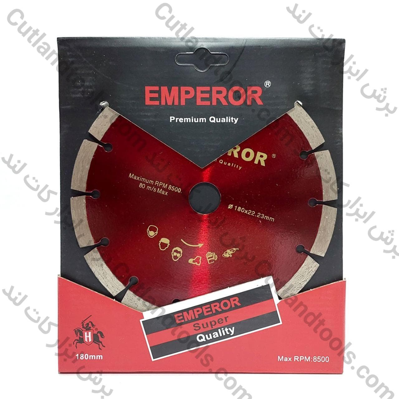 صفحه برش مخصوص گرانیت، آجر و شیار انواع سنگ امپرور 180 EMPEROR — تصویر ۴