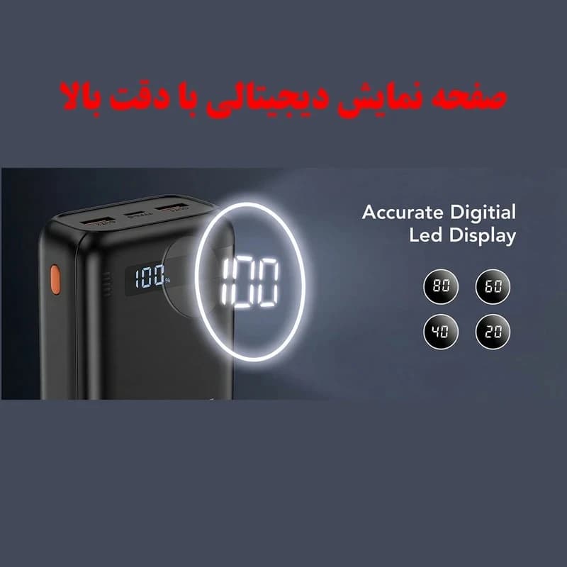پاوربانک 22.5 وات ریمکس مدل FP-22 ظرفیت 30000 میلی آمپر ساعت — تصویر ۵
