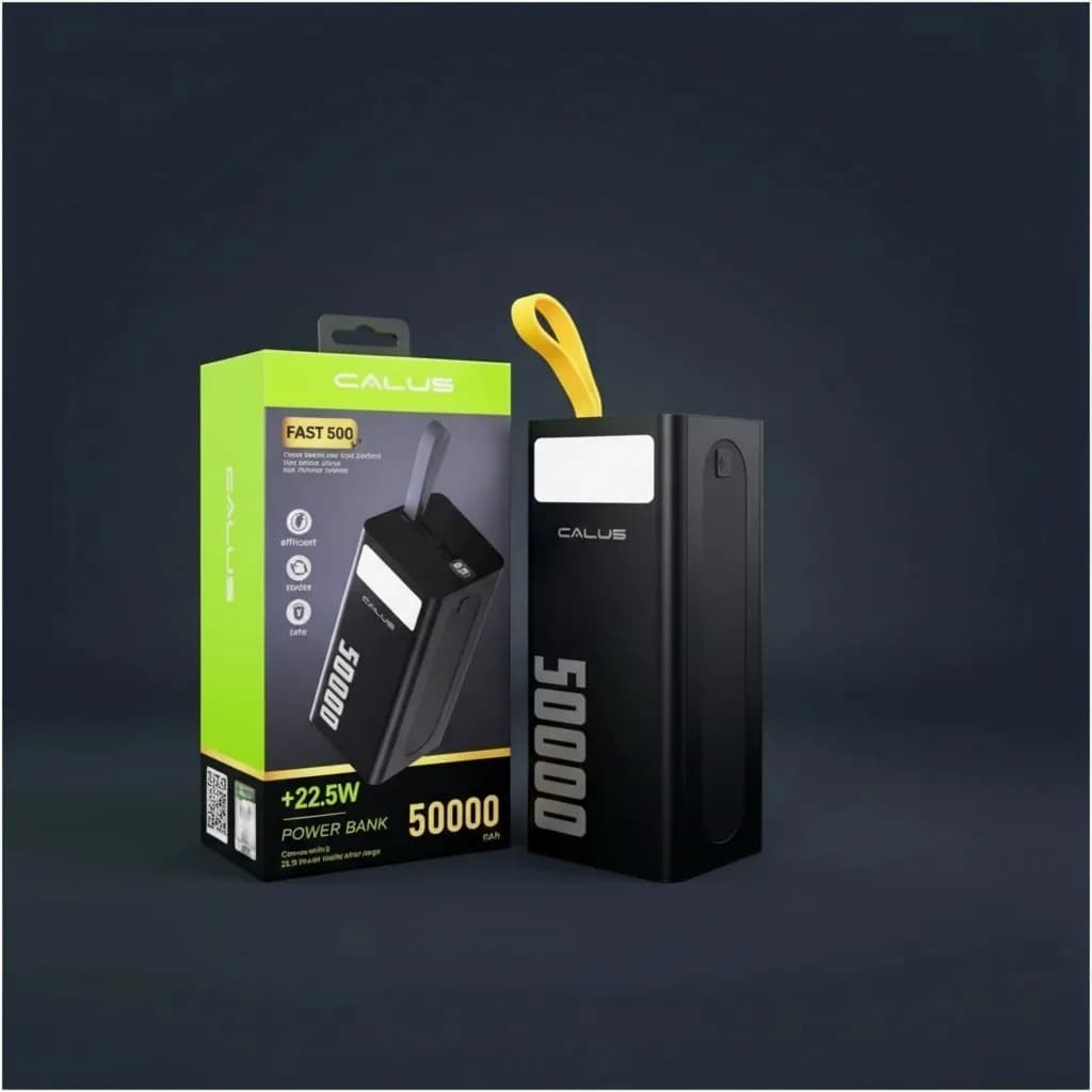 پاوربانک کالوس مدل Calus Fast-L50 ظرفیت 50000میلی آمپر — تصویر ۶